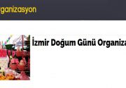 İzmir Doğum Günü Organizasyonu Firmamız uzun yıllara dayanan bir geçmişle