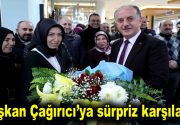 Adaylığı açıklanan Çağırıcı’ya sürpriz karşılama Cumhurbaşkanı Recep Tayyip Erdoğan tarafından