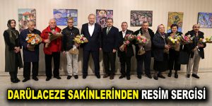 DARÜLACEZE SAKİNLERİNDEN RESİM SERGİSİ