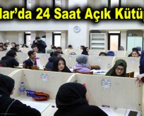 Bağcılar’da 24 saat açık kütüphane