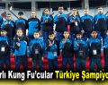 Bağcılarlı Kung Fu’cular Türkiye şampiyonu oldu