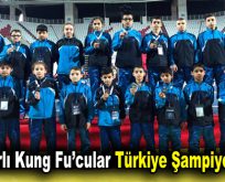 Bağcılarlı Kung Fu’cular Türkiye şampiyonu oldu
