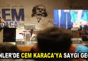 ESENLER’DE CEM KARACA’YA SAYGI GECESİ Usta sanatçı Cem Karaca, ölümünün 15’inci yıldönümünde Esenler Belediyesi’nin