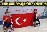 Cumhurbaşkanı Erdoğan’dan Dubai’de şampiyon olan engelli atlete tebrik telgrafı Dubai’de