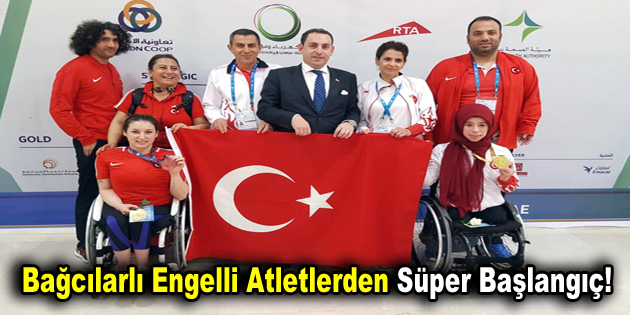 Bağcılarlı Engelli atletlerden süper başlangıç!