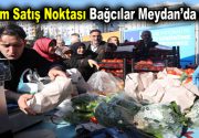Tanzim satış noktası Bağcılar Meydan’da açıldı Sebze meyve fiyatlarını düşürmek