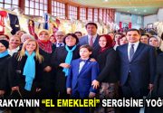 BATI TRAKYA’NIN “EL EMEKLERİ” SERGİSİNE YOĞUN İLGİ Uluslararası Köprü Derneği’nin