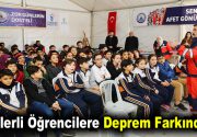 ÖĞRENCİLERE DEPREM FARKINDALIĞI ESKAT, Deprem Haftası’nda  öğrencilere “Afet Bilinci ve