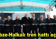 Gebze-Halkalı tren hattı açıldı Cumhurbaşkanı Recep Tayyip Erdoğan, Gebze-Halkalı Banliyö