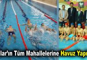 Lokman Çağırıcı: “22 mahallemizin tamamına havuz yapıyoruz” Gençleri bütün branşlarda