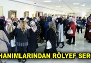 EV HANIMLARINDAN RÖLYEF SERGİSİ ESEV’de eğitim alan ve çoğunluğu ev
