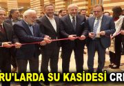 AB-RU’LARDA SU KASİDESİ CRR’DE Ebru sanatçısı Hikmet Barutçugil’in, Su Kasidesi’nin