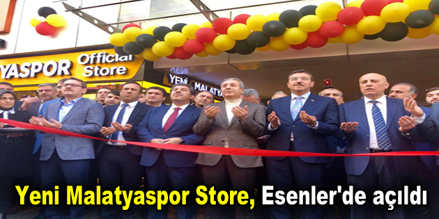 Evkur Yeni Malatyaspor Store, Esenler’de açıldı