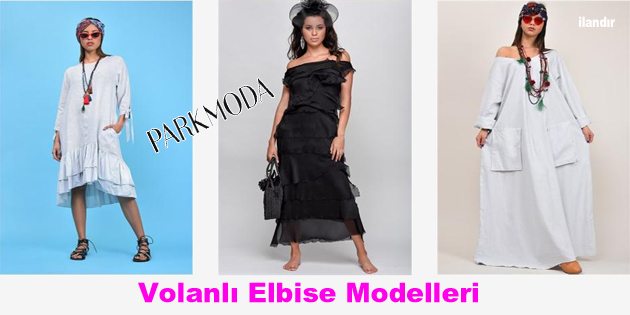 Yeni Trend Volanlı Elbise Modelleri