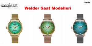 Welder Saat Modelleri