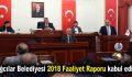 Bağcılar Belediyesi 2018 Faaliyet Raporu kabul edildi