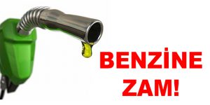 Benzine zam geldi