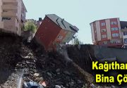 Kağıthane’de Bina Çöktü! Kağıthane’de 2 yıl önce temel kazısı yapılan