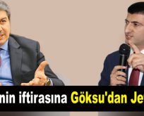 CHP’nin iftirasına Göksu’dan jet yanıt!