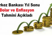 Yıl Sonu Dolar ve Enflasyon Tahmini Merkez Bankası Yıl Sonu