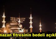 Ramazan fitresinin bedeli açıklandı Diyanet İşleri Başkanı Prof. Dr. Ali