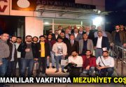 ADIYAMANLILAR VAKFI’NDA MEZUNİYET COŞKUSU ADIYAMANLILAR VAKFI, SEZONUN SON “ÖĞRENCİ BULUŞMALARI”NI