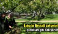 Bağcılar Nostalji bahçelerine çocukları gibi bakıyorlar