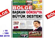 BÖLGE GAZETESİ , YIL:19 , SAYI: 186 , ”HAZİRAN” SAYISI