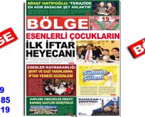 BÖLGE GAZETESİ , YIL:19 , SAYI: 185 , ”MAYIS” SAYISI ÇIKTI!..