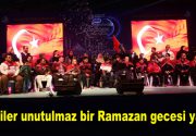 Engelliler unutulmaz bir Ramazan gecesi yaşattı Bağcılar’da Ramazan etkinlikleri kapsamında