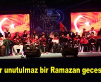 Engelliler unutulmaz bir Ramazan gecesi yaşattı