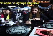 Hayalleri cama ve aynaya işliyorlar Gençler hayallerini ve sevdalarını camda