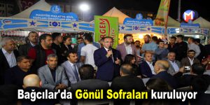 Bağcılar’da Gönül Sofraları kurulmaya devam ediyor