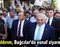 Binali Yıldırım, Bağcılar’da esnaf ziyareti yaptı