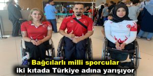 Bağcılarlı milli sporcular iki kıtada Türkiye adına yarışıyor