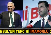 İstanbul’un tercihi İmamoğlu oldu 23 Haziran İstanbul Büyükşehir Belediye Başkanlığı 