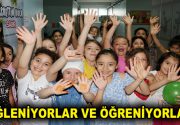 EĞLENİYORLAR VE ÖĞRENİYORLAR Esenlerli çocuklar, “Yaz Okulu”nda bu yazı da