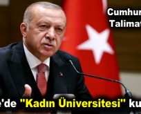 Türkiye’de ”Kadın Üniversitesi” kuruluyor