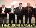 KIBRIS GAZİLERİNE MADALYALARI VERİLDİ