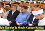 Mursi için Esenler’de gıyabi cenaze namazı kılındı Mısır’ın seçilmiş ilk