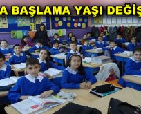Okula başlama yaşı değişiyor