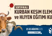 ESENLER’DE SERTİFİKALI KURBAN KESİM ELEMANI VE HİJYEN EĞİTİMİ KURSU