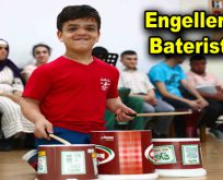 Engelleri aştı, baterist oldu