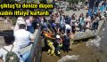 Beşiktaş’ta denize düşen kadını itfaiye kurtardı