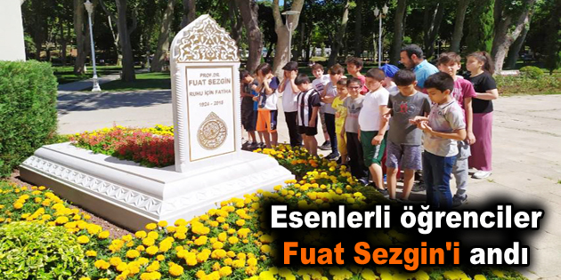 Esenlerli öğrenciler Fuat Sezgin’i andı