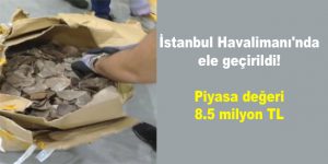 İstanbul Havalimanı’nda ele geçirildi!