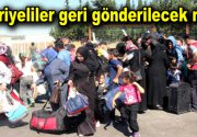 Suriyeliler geri gönderilecek mi? TBMM Göç ve Uyum Alt Komisyon