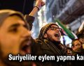 Suriyeliler eylem yapma kararı aldı