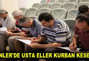 USTA ELLER KURBAN KESECEK Esenler’de bu Kurban Bayramı’nda da kurbanları