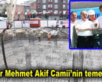 Bağcılar Mehmet Akif Camii’nin temeli atıldı